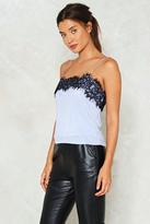 Thumbnail for your product : Nasty Gal As You Pleat Lace Crop Top