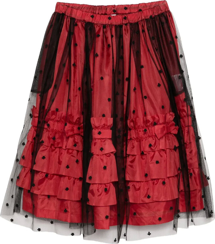 COMME DES GARÇONS GIRL Double-Layered Skirt