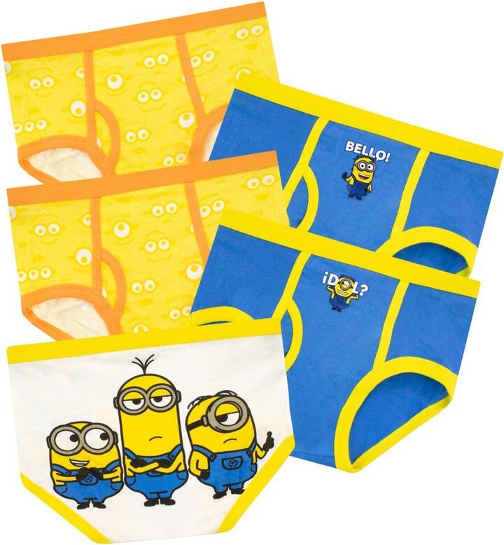 Despicable Me Minions Underwear Briefs Pack of 5 ShopStyle