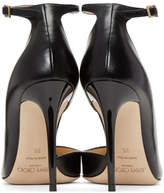 Thumbnail for your product : Jimmy Choo Black Leather Lucy Heels