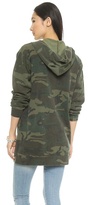 Thumbnail for your product : TEXTILE Elizabeth and James Camo Zip Front Hoodie