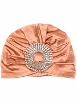 Thumbnail for your product : MaryJane Claverol Playera stretch-satin turban