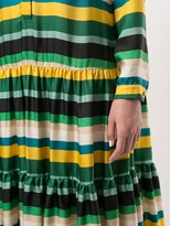 Thumbnail for your product : Gianluca Capannolo Stripe Tier Dress
