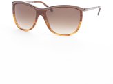 Thumbnail for your product : Kate Spade brown and tan two tone 'Ailey' sunglasses