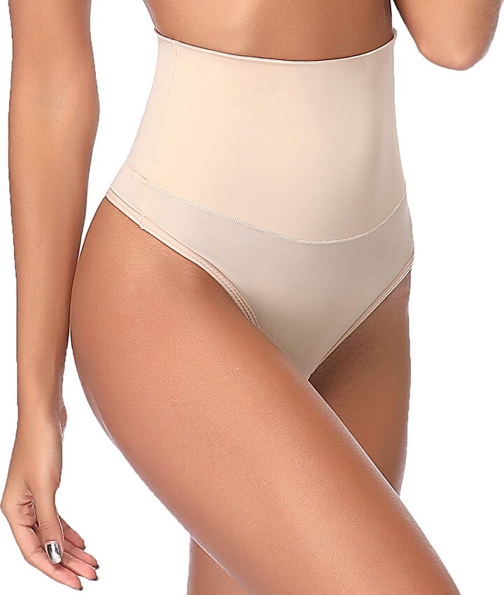 Joyshaper Seamless Thong Shapewear for Women High Waisted Panties Underwear  Tummy Control Body Shaping Waist Shaper - ShopStyle