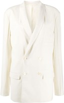 Thumbnail for your product : Lemaire Double Breasted Blazer