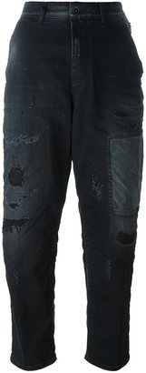 Diesel cropped jeans - women - Cotton/Spandex/Elastane - 26