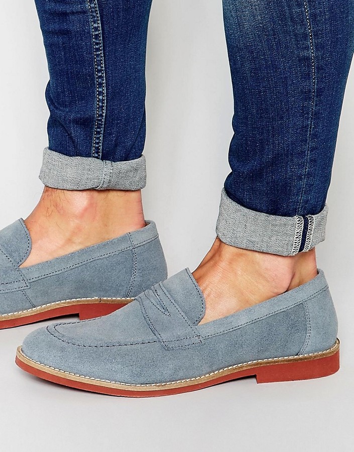 asos penny loafers