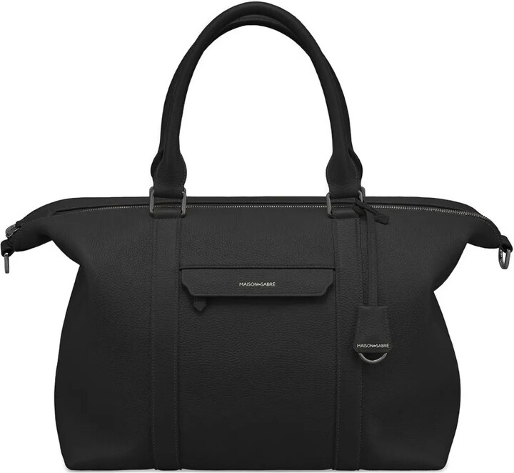 MAISON de SABRÉ Large Leather Weekender Bag