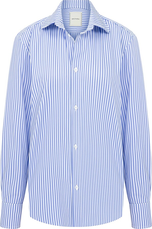 Guaj London Blue / White Mylene Shirt