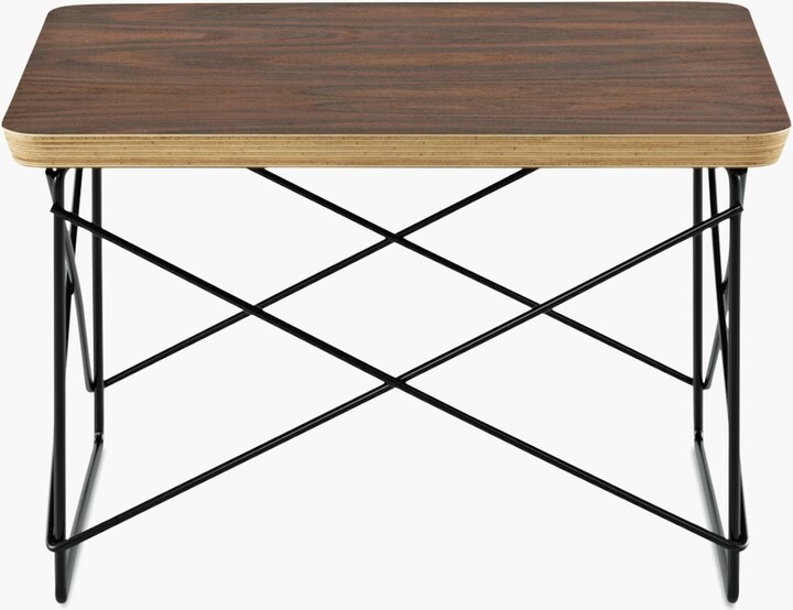 Eames Wire Base Low Table, Veneer