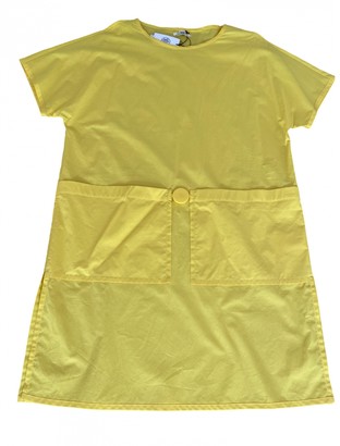 Hermã ̈S HermAs Yellow Cotton Dresses
