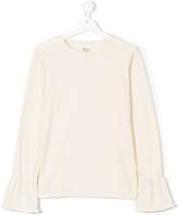 Thumbnail for your product : Douuod Kids peplum sleeves top