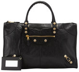 Thumbnail for your product : Balenciaga Giant 12 Golden Work Bag, Black