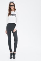 Thumbnail for your product : Forever 21 High-Waisted Skinny Pants