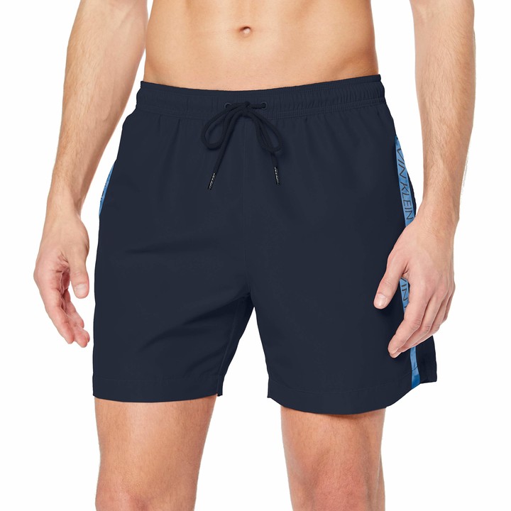 grey calvin klein swim shorts