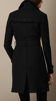 Thumbnail for your product : Burberry Single-Breasted Double Wool Twill Trench Coat