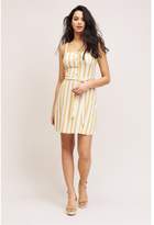 Thumbnail for your product : Dynamite Square Neck Cami Dress - FINAL SALE White & Yellow Stripe