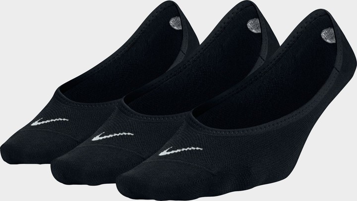 women's nike no show black socks