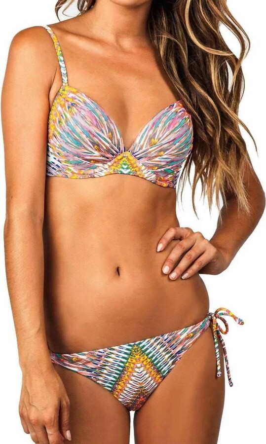 Raisins Women's Cheeky Hipster Bikini Bottom In Stolen Heart