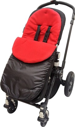 For Your Little One Footmuff/Cosy Toes Compatible with Obaby Atlas Chase Zezu Tour Monty Twin Pram Red