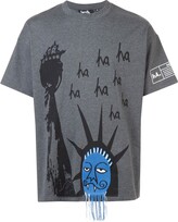 Thumbnail for your product : Haculla Ha Ha Liberty drop shoulder T-shirt
