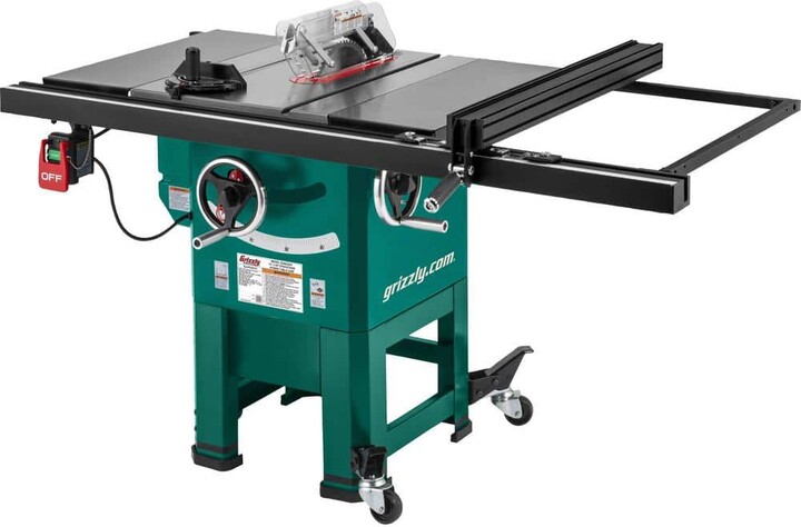 Grizzly Industrial 10 in. 2 HP Open-Stand Hybrid Table Saw