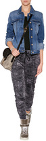 Thumbnail for your product : Closed Cotton Jersey Tie-Dye Pants in Black