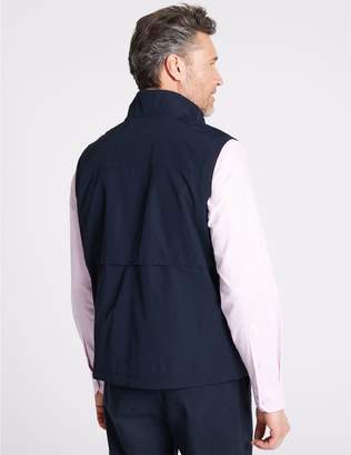 Marks and Spencer Multi Pocket Gilet with Stormwear