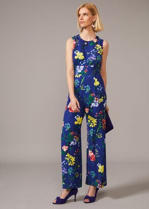 Phase Eight Trudy Floral Tapered Jumpsuit