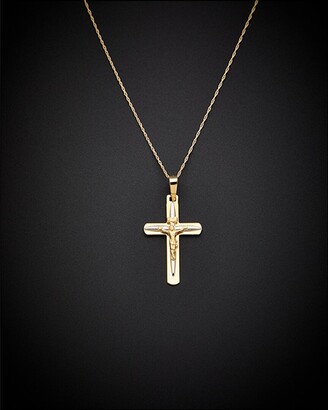9ct Gold 45mm Crucifix Cross Pendant | Prouds