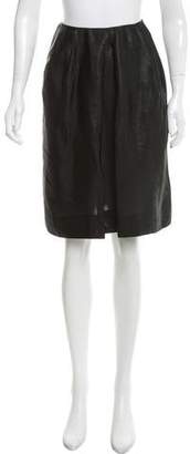 Marni Pleated Knee-Length Skirt