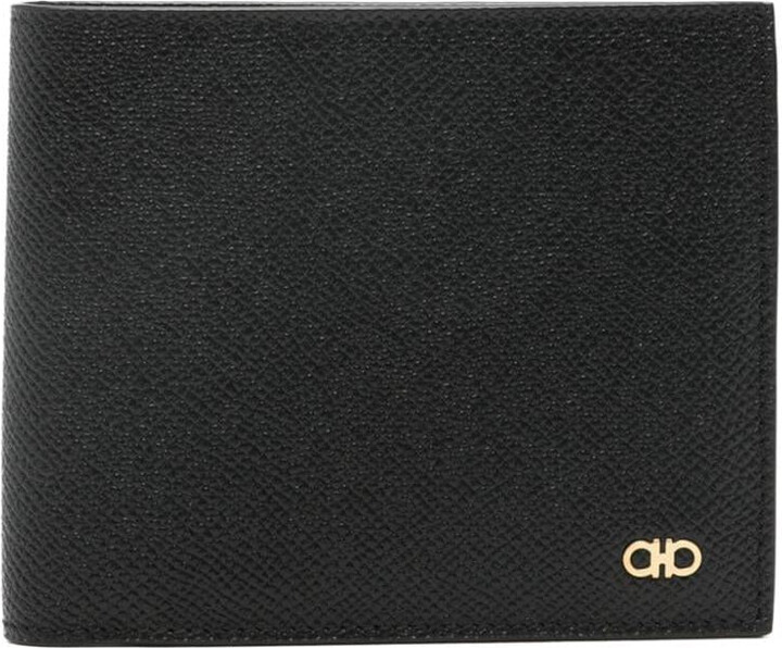 Ferragamo Gancini-Plaque Bi-Fold Wallet Accessories