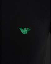 Thumbnail for your product : Emporio Armani Mens T-Shirt Small Green Eagle Logo Black Slim Fit Tee