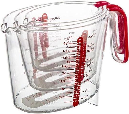 Progressive International Progressive PS-3430 3-Piece Easy Read Measuring Set
