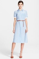 Thumbnail for your product : Altuzarra 'Kieran' Belted Gingham Shirtdress