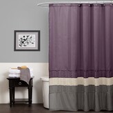 Thumbnail for your product : Lush Decor Mia Fabric Shower Curtain