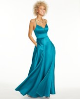 teal dresses for juniors