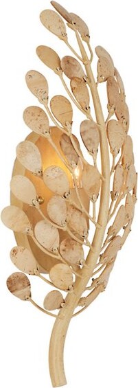 Currey & Company Maypan Wall Sconce in Beige