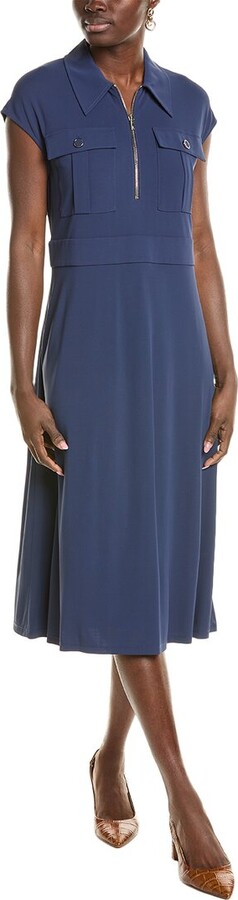 Lafayette 148 New York Double Pocket Dress