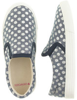Thumbnail for your product : J.Crew Girls' chambray slip-on sneakers