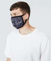 Thumbnail for your product : Standard Fitted Paisley Face Mask Black/White
