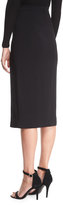 Thumbnail for your product : Cushnie Dahlia Button-Side Slit Skirt