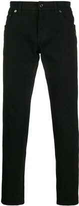 Dolce & Gabbana Contrast Stripe Straight-Leg Jeans