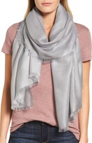 Thumbnail for your product : Nordstrom Cashmere & Silk Wrap