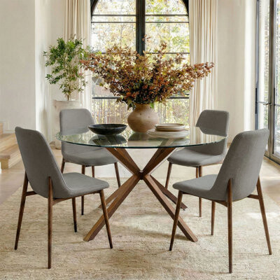 George Oliver Kinnith 4 - Person Dining Set