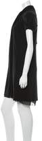 Thumbnail for your product : Marc Jacobs Wool Mini Dress Black Wool Mini Dress