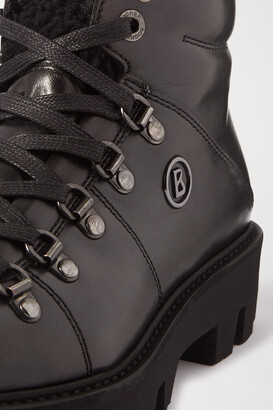 Bogner Copenhagen Shearling-lined Leather Ankle Boots - Black
