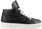 Thumbnail for your product : Miu Miu Hi-top Sneakers With Glitter