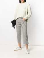 Thumbnail for your product : 6397 Cropped Houndstooth Trousers